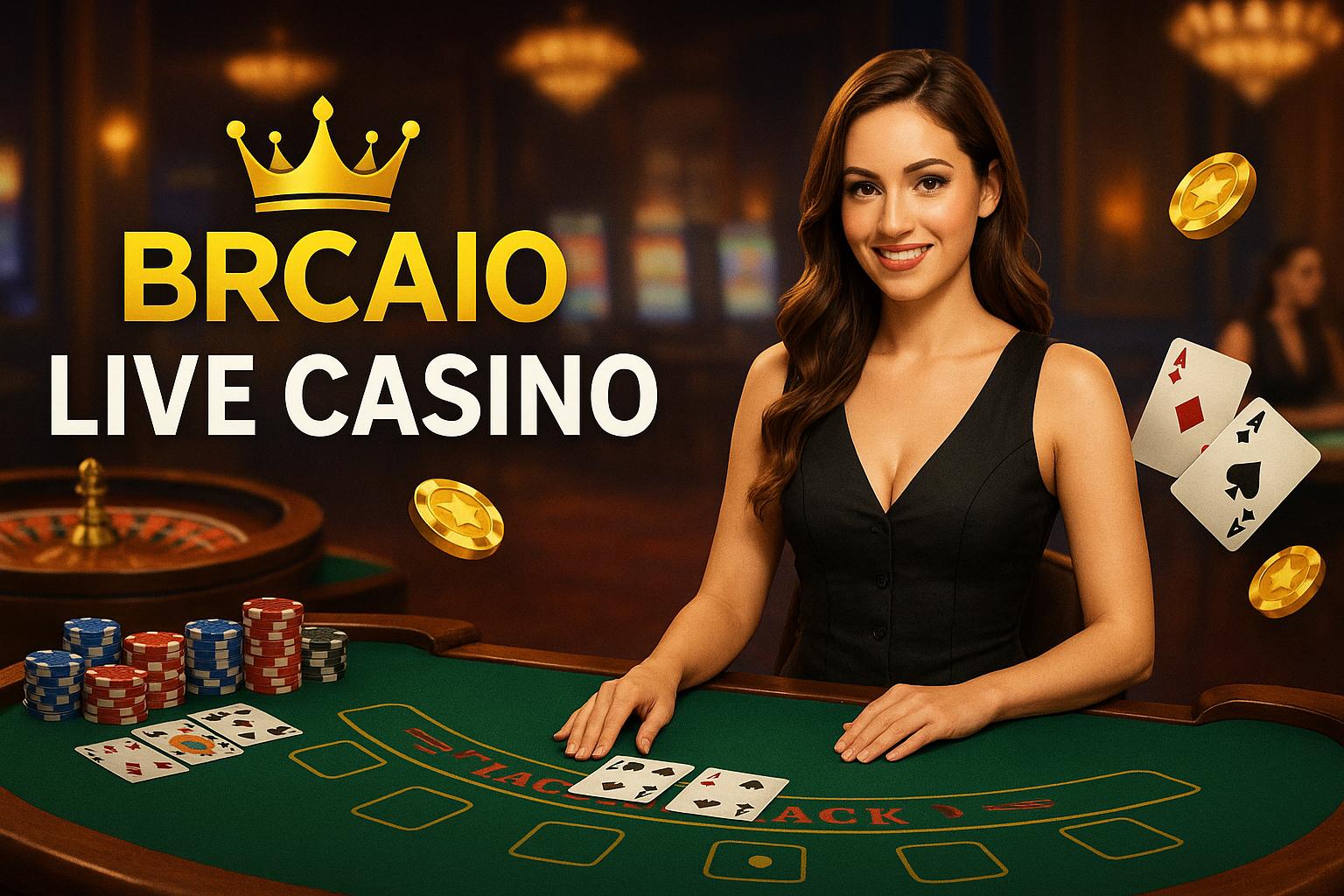 O BRCAIO Live Casino lança promoções regularmente