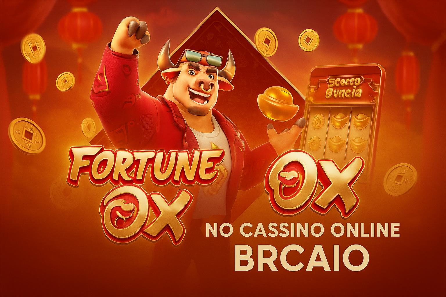 Fortune Ox no BRCAIO - Aposte Agora e Reivindique Seus Ganhos