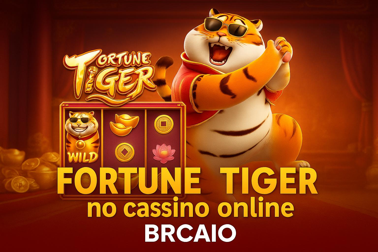 Fortune Tiger é um jogo imperdível no BRCAIO Casino
