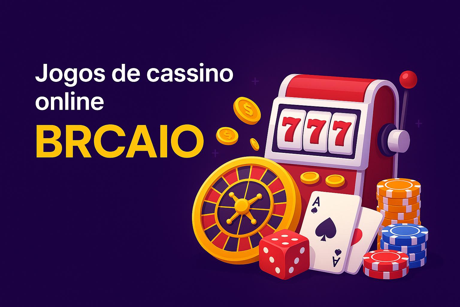 Jogos de cassino online inovadores e emocionantes na BRCAIO