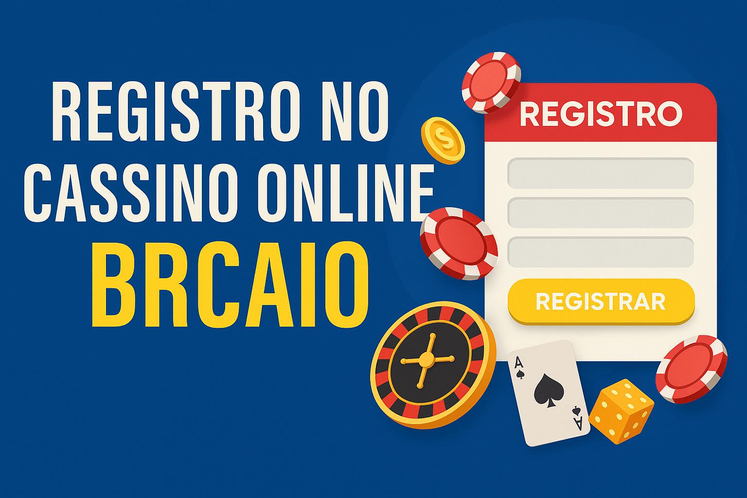 Não Perca tempo, o rRgistro na site BRCAIO